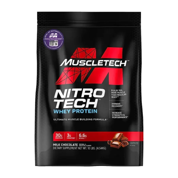 Muscletech Nitrotech Whey Protein 10Lbs Bag In Pakistan