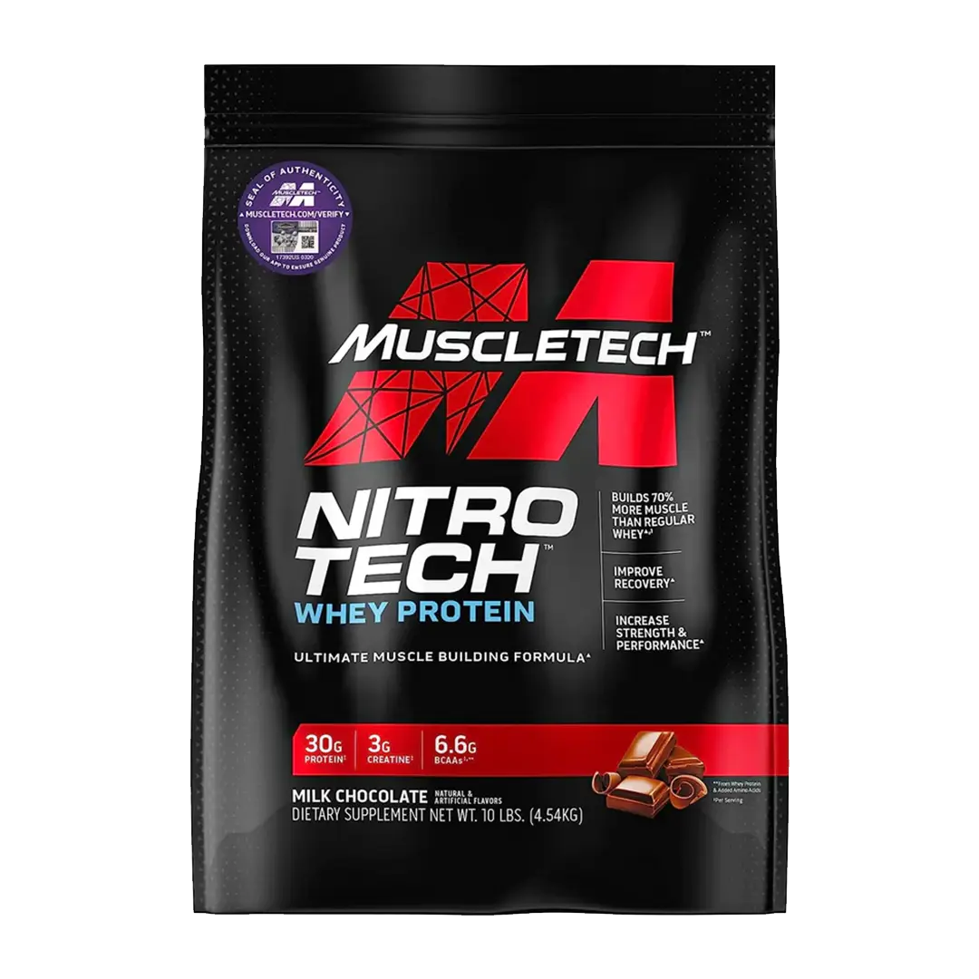 Muscletech Nitrotech Whey Protein 10Lbs Bag In Pakistan