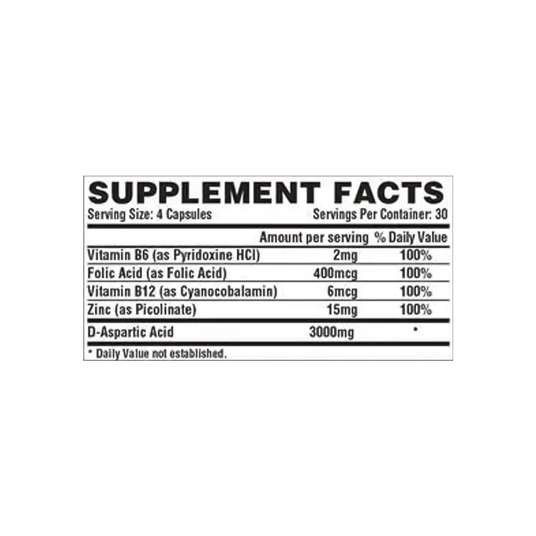 Nutrex T UP Nutrition Facts In Pakistan