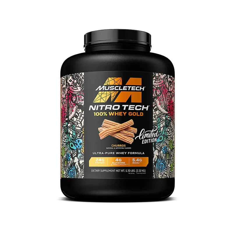 Buy Muscletech Nitrotech Whey Gold (Limited Edition) Churro Flavor In Pakistan